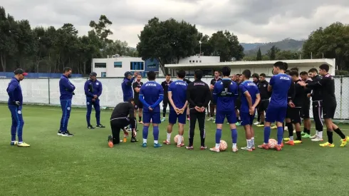 Entrenamiento de Cruz Azul este jueves