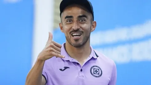 Rafa Baca sorprendió en el entrenamiento de Cruz Azul.