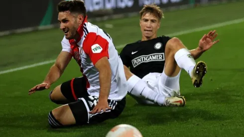 Giménez ingresó al minuto 62' de partido