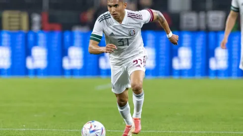 Pineda con el Tri en el último llamado del Tata.