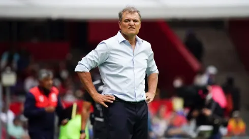 Triste fue el paso de Diego Aguirre como DT de Cruz Azul