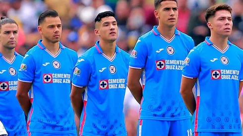 El uniforme de local con el que jugó Cruz Azul en el Apertura 2022.