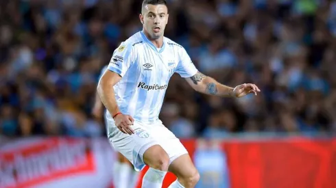 Carrera en un encuentro de la Liga Profesional de Argentina