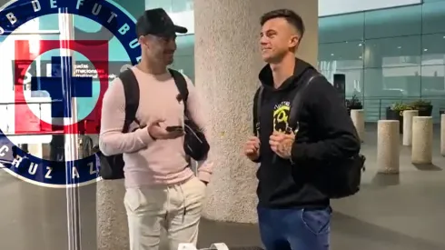 Augusto Carrera y Ramiro Carrera llegaron a México para fichar con Cruz Azul.