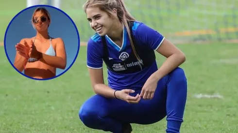 Nailea Vidrio aprovechó sus vacaciones de Cruz Azul para disfrutar en Cancún.