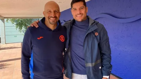 Chuletita Orozco visitó a Cruz Azul en La Noria a principios del 2022.