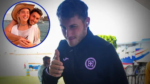 Santi Giménez ya arrancó sus vacaciones en México.