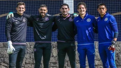 Los porteros de Cruz Azul
