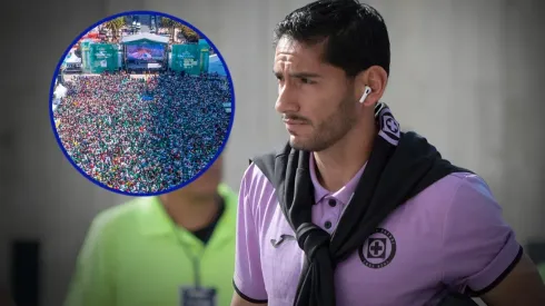 Jesús Corona asistió al Fan Fest durante el partido de la Selección mexicana.