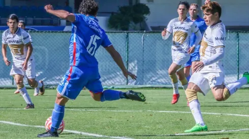 Nacho Rivero en un amistoso