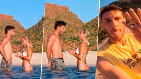 Fer Serrano le propuso matrimonio a Santi Giménez.