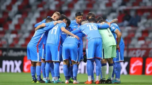 Cruz Azul en el partido ante Necaxa