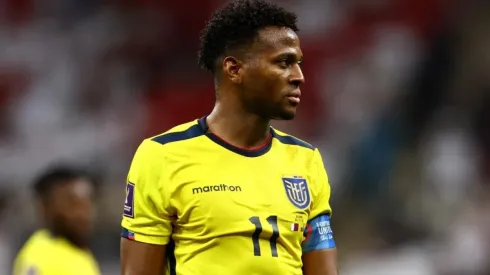 Estrada en un partido del Mundial