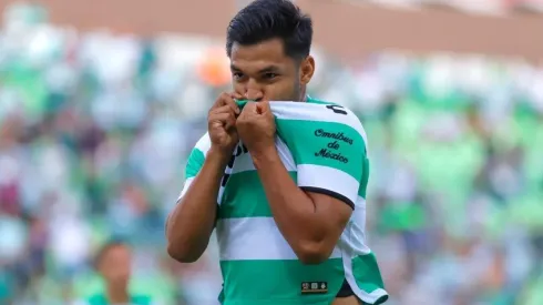 Eduardo Aguirre con el Santos Laguna