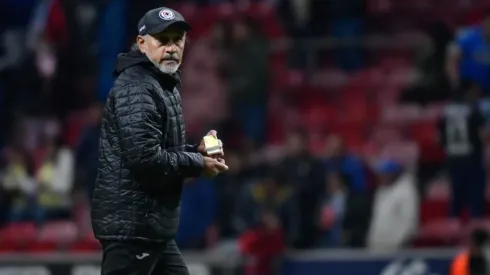 El entrenador mexicano en el partido contra el América