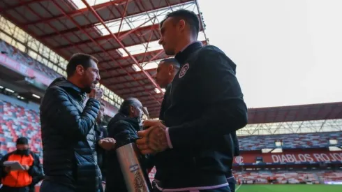 Augusto Lotti durante la Copa Sky