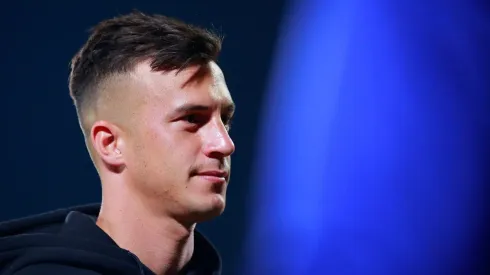 El delantero argentino Augusto Lotti debutó el sábado con Cruz Azul.