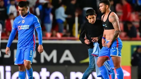 Cruz Azul en el duelo ante el Necaxa