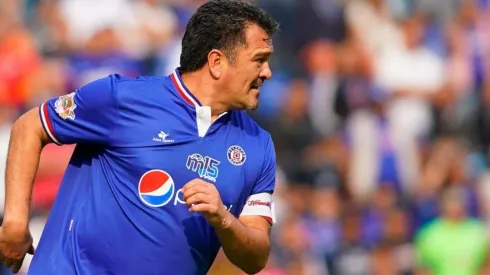 Hermosillo en un partido de exjugadores