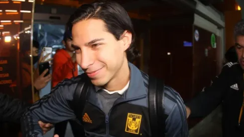 Diego Lainez llegó esta semana a México