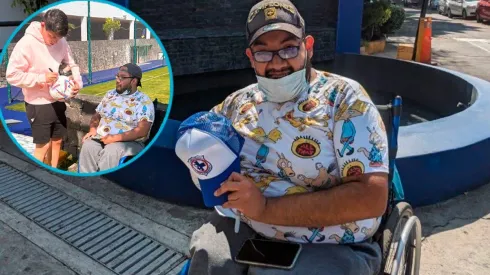 Cruz Azul recibió a un aficionado especial en La Noria.