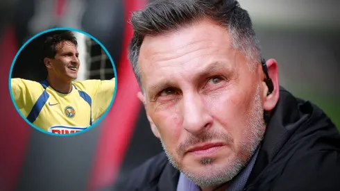 Chaco Giménez recordó su paso por América en una visita a Coapa.