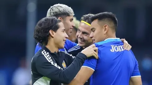 Carlos Vargas en el partido contra Tigres UANL