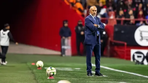 El "Potro" Gutiérrez en un partido de Cruz Azul