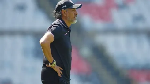 El "Potro" en el partido contra el Toluca