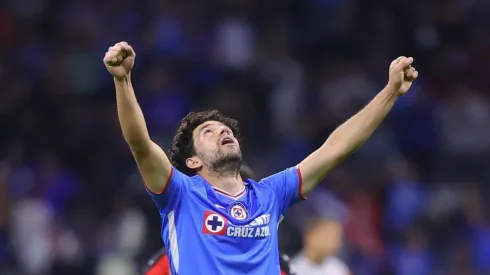 Ignacio Rivero en un partido con Cruz Azul