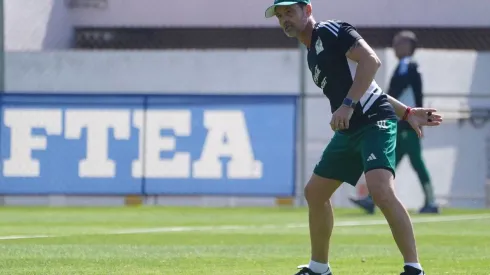 Diego Cocca tuvo su primer entrenamiento como DT de la selección de México.
