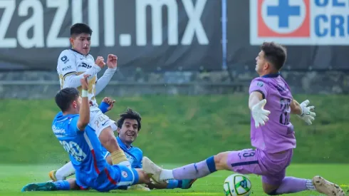 Sebastián Jurado volvió a atajar con Cruz Azul en la Sub 20.