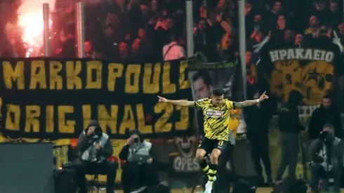 La historia fue oscura para el Maguito y el AEK Atenas.