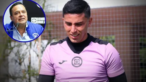 El hijo de Jesús Corona fue separado de Cruz Azul por decisión de la directiva.