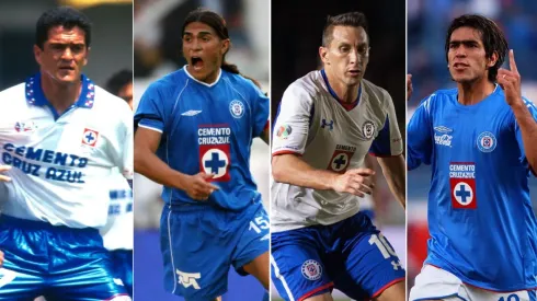 Los 10 máximos goleadores de Cruz Azul en la Primera División.
