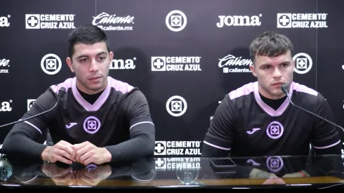 Erik Lira y Christian Tabó hablaron este martes ante los medios de comunicación.