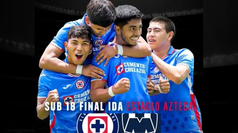 Cruz Azul disputará la Gran Final contra Monterrey en la Sub 18.
