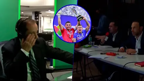 Paco Villa y Christian Martinoli narraron la novena de Cruz Azul.