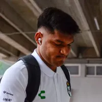 Atención: Aguirre ya luce los colores celestes... ¡pero dice que tiene en mente irse!