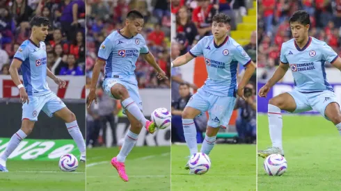 Alan Zubiri, Luis Iturbide, Josué Díaz y Raymundo Rubio debutaron con Cruz Azul.