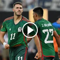 ¡Golazo de Santi Giménez con el TRI!