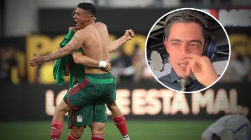 Andrés Vaca y su emoción al narrar el agónico gol del ex Cruz Azul