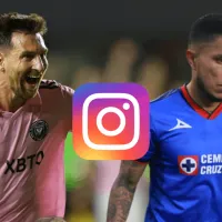 Salcedo compartió el posteo de Messi festejando el triunfo contra Cruz Azul
