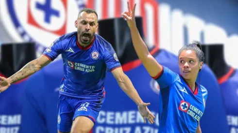 Erica Gomes y Moisés Vieira, figuras de Cruz Azul.