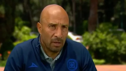 Oscar Pérez, director deportivo de Cruz Azul.