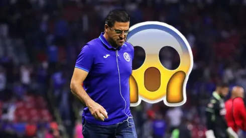 Joaquín Moreno, DT de Cruz Azul.
