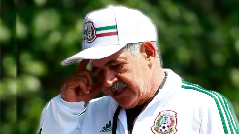 Ricardo Ferretti, durante su último paso por el TRI, en 2018.