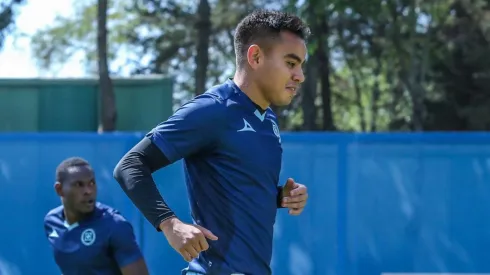 Charly Rodríguez, jugador de Cruz Azul.
