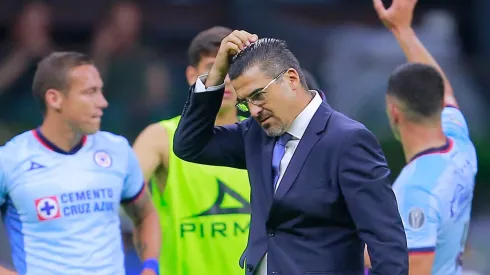 Joaquín Moreno, DT de Cruz Azul.