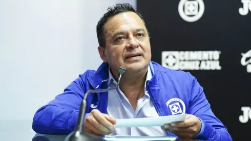 Víctor Velázquez, presidente de Cruz Azul.